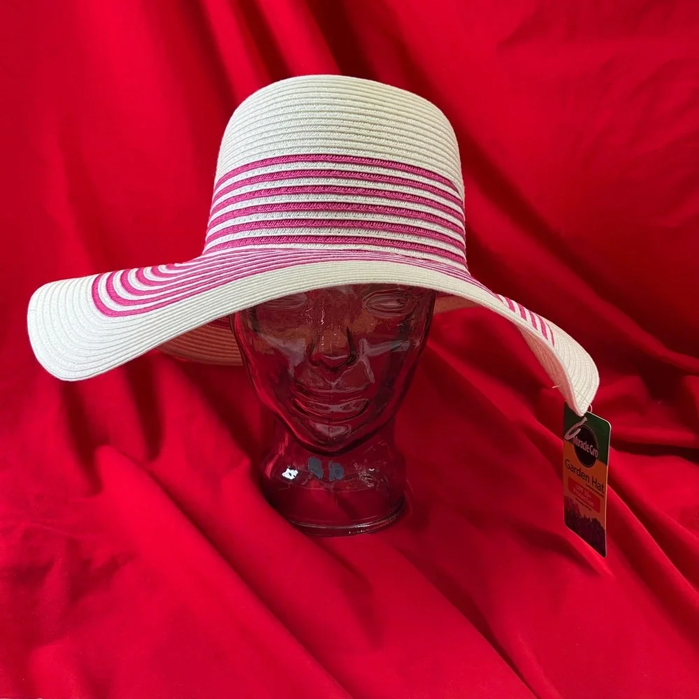 Miracle Grow Garden Hat / Women's / 30+ SPF / Pink / Sun Gardening Boating Beach - Picture 6 of 14